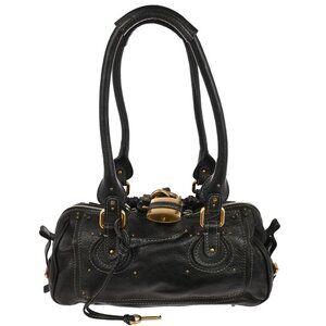 Chloe Black Paddington Handbag 01-07-53 156032